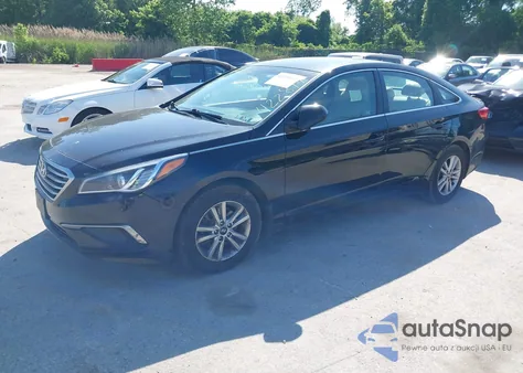 2016 Hyundai Sonata Se from USA, damaged, VIN 5NPE24AF6GH422877